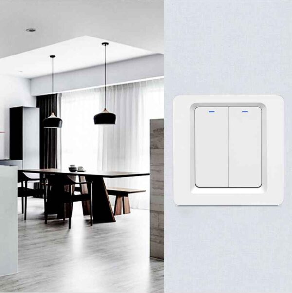 2021 DS-102JL-1 200-240V EU Wifi Blue tooth Controller Switch 1/2/3/4 Gang Touch Sensor Timer Wireless Smart Wall Light Switch - Image 2