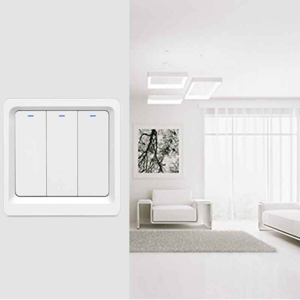 2021 DS-102JL-1 200-240V EU Wifi Blue tooth Controller Switch 1/2/3/4 Gang Touch Sensor Timer Wireless Smart Wall Light Switch