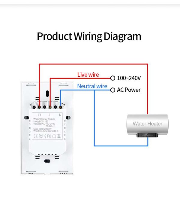 US SMART WATER HEATER SWITCHES162 - Image 13