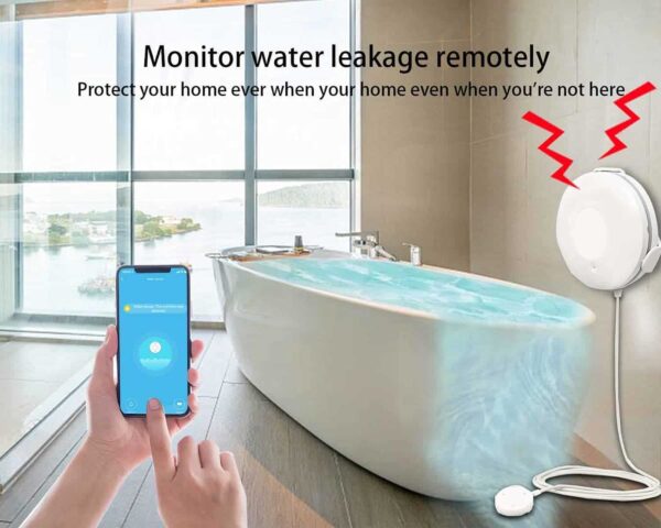 Home security water alarm Wifi smart leak detector sensor - Image 5