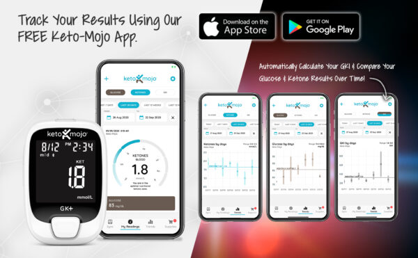 Bluetooth Glucose & Ketone Testing Kit + Free APP for Ketosis & Diabetes Management. - Image 9