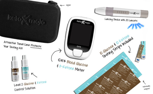 Bluetooth Glucose & Ketone Testing Kit + Free APP for Ketosis & Diabetes Management. - Image 10